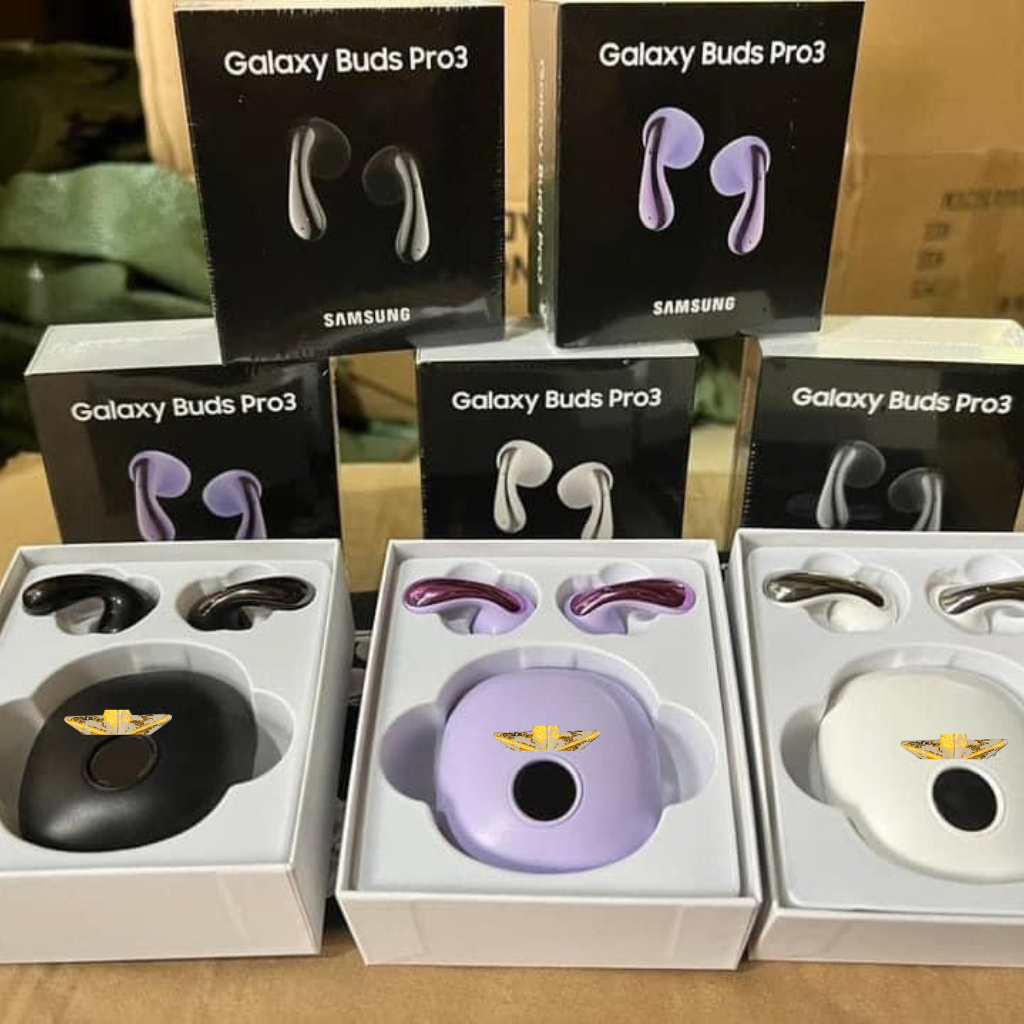 TAi nghe Bluetooth Galaxy Buds pro 3 giảm ồn xuyên âm hình giọt nước,kết hợp màn hình led - Bh 06 tháng