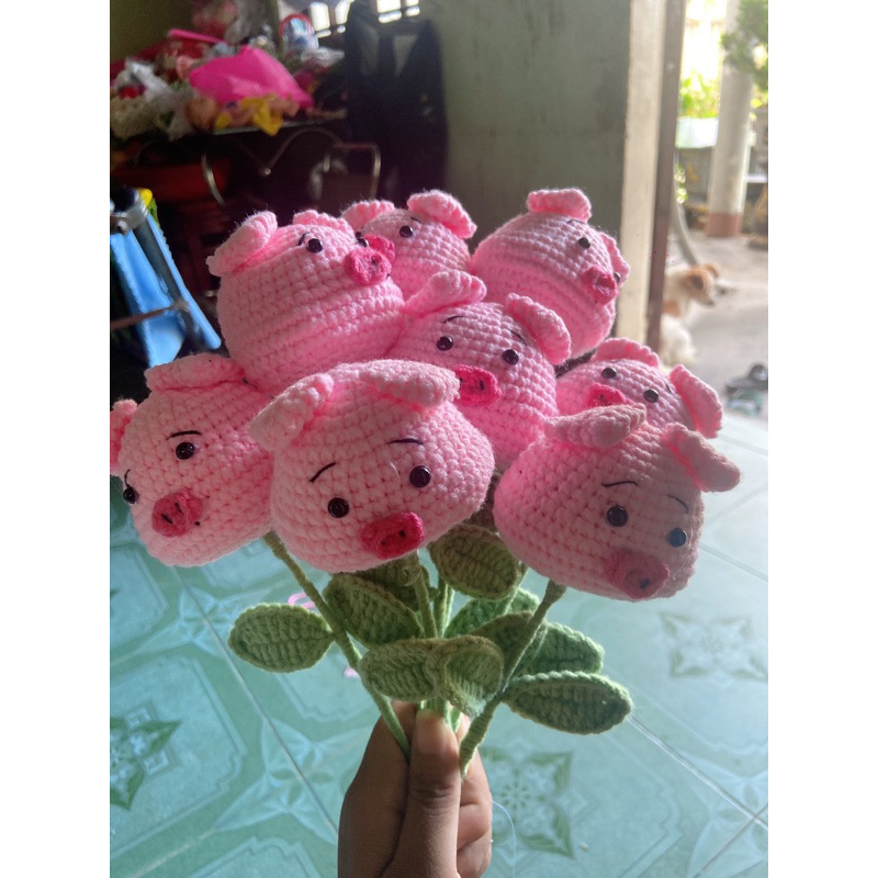 Hoa đầu thú giá sĩ 10 cành