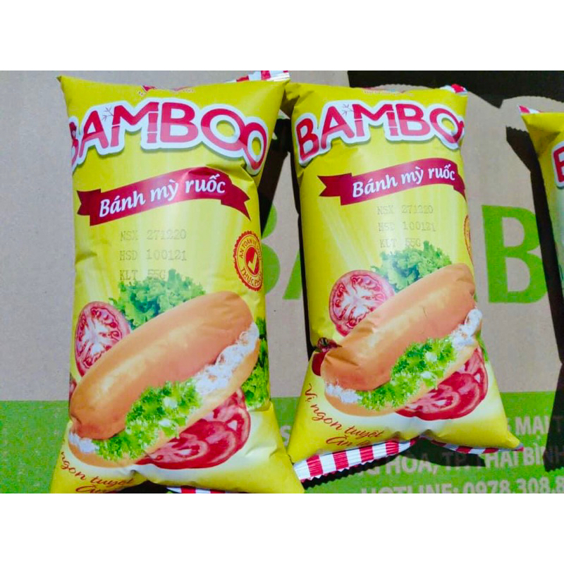 Bánh mì ruốc Bamboo hiệu Thăng Long Food thơm ngon hàng mới mỗi ngày