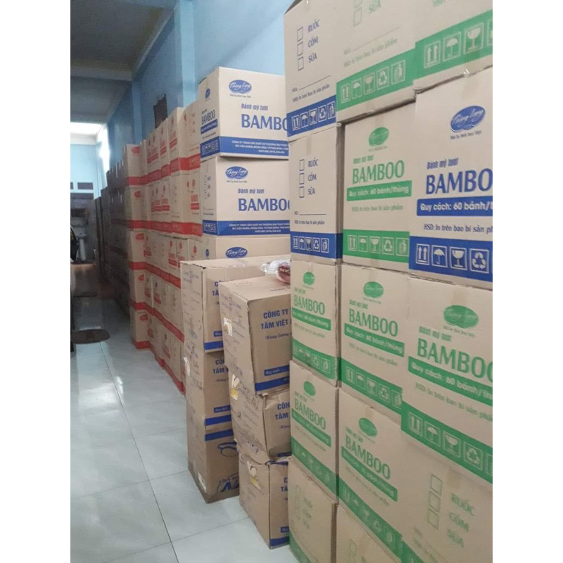 Bánh mì ruốc Bamboo hiệu Thăng Long Food thơm ngon hàng mới mỗi ngày