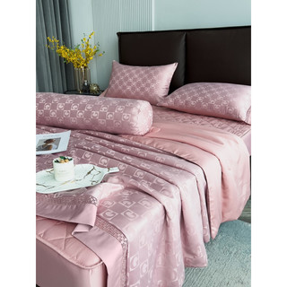 bộ chăn ga gối phi lụa cao cấp 5 món