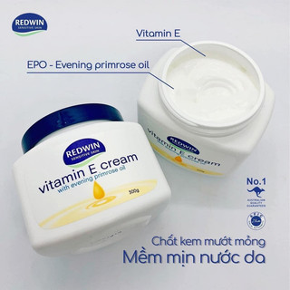 Vitamin e cream redwin 300g & 400ml - dưỡng thể, dưỡng da từ úc