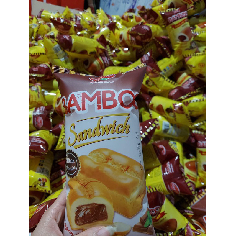 Bánh mỳ tươi Bamboo nhân sôcôla hiệu Thăng Long food