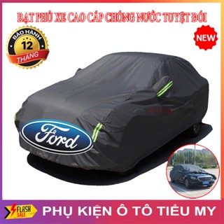 (FORD) Bạt Phủ Xe Ô Tô 3 Lớp Chất Liệu Polyester Cao Cấp Cho Xe FORD EcoSport, Everest, Escape, Ranger, BH 1 Năm