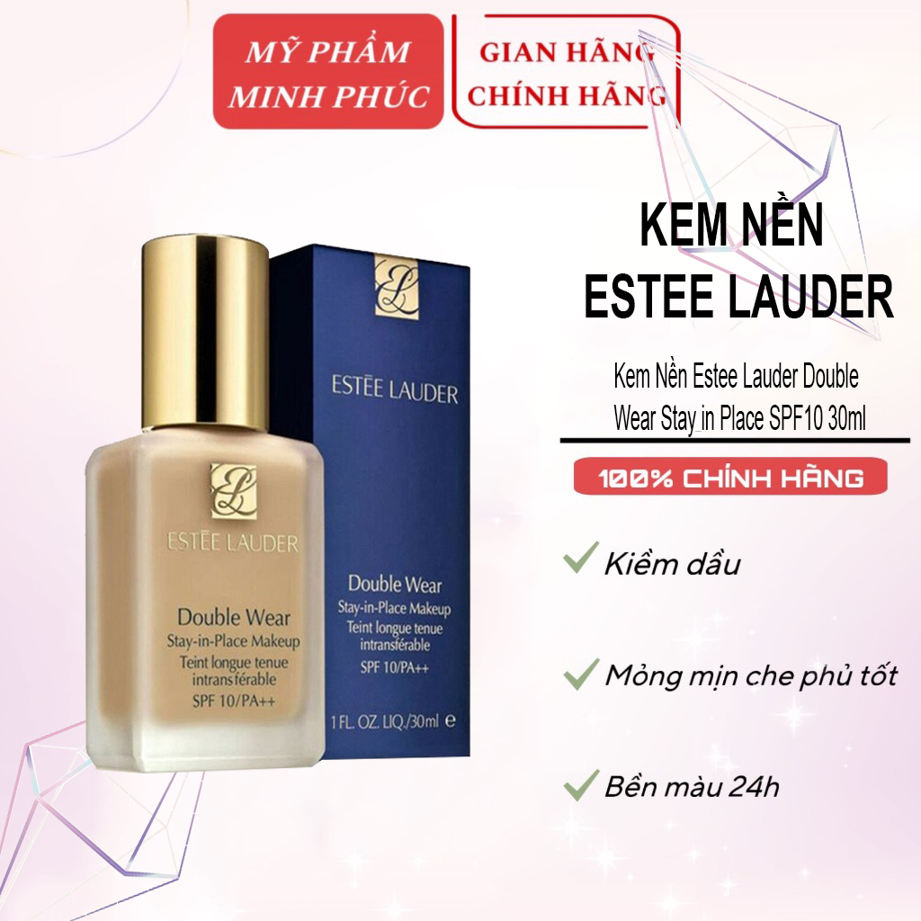 Kem nền Estee Lauder Double Wear Stay-in-Place Makeup SPF 10/PA++ 30ml