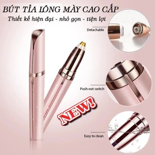 Bút Tỉa Lông Mày - Máy Tỉa Lông Mày Cầm Tay Lưỡi Cạo 360 Độ Đa Năng