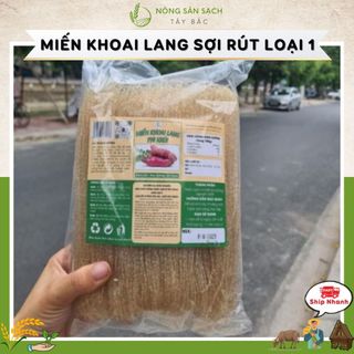 Miến khoai lang sợi rút loại 1 làm tu khoai lang nguyên chất sợi dai không nát .