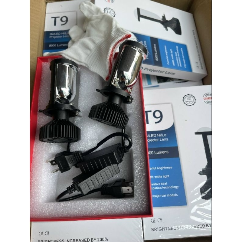 Bóng Led Xe Máy T9 35w chân H4 Siêu Sáng Giá 1 Bóng