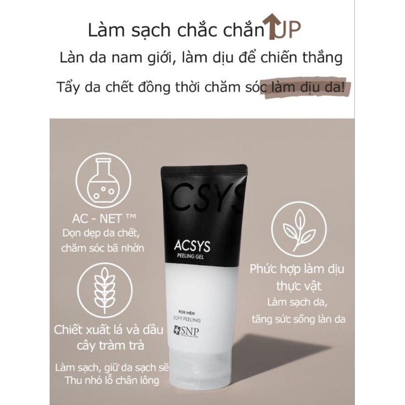 Gel Tẩy Tế Bào Chết Acsys Peeling Gel