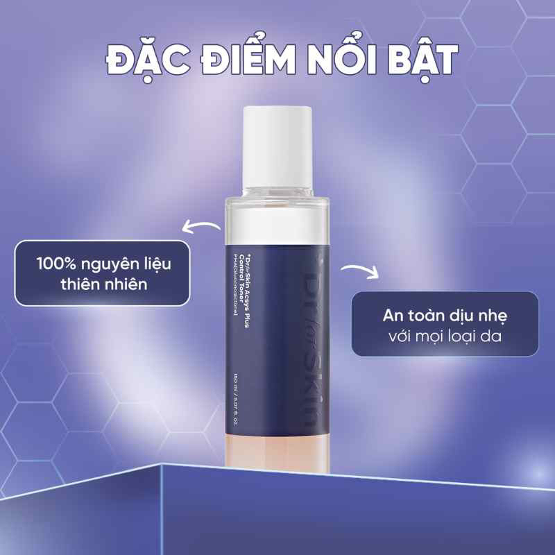 Toner PHA 5% làm sạch và tái tạo da Dr. for Skin Acsys Plus