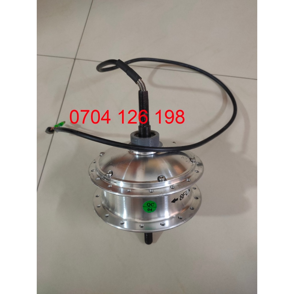 Chính hãng 8fun Bafang , Động cơ chế xe đạp thành xe điện, động cơ bánh sau, chạy được 36-48v