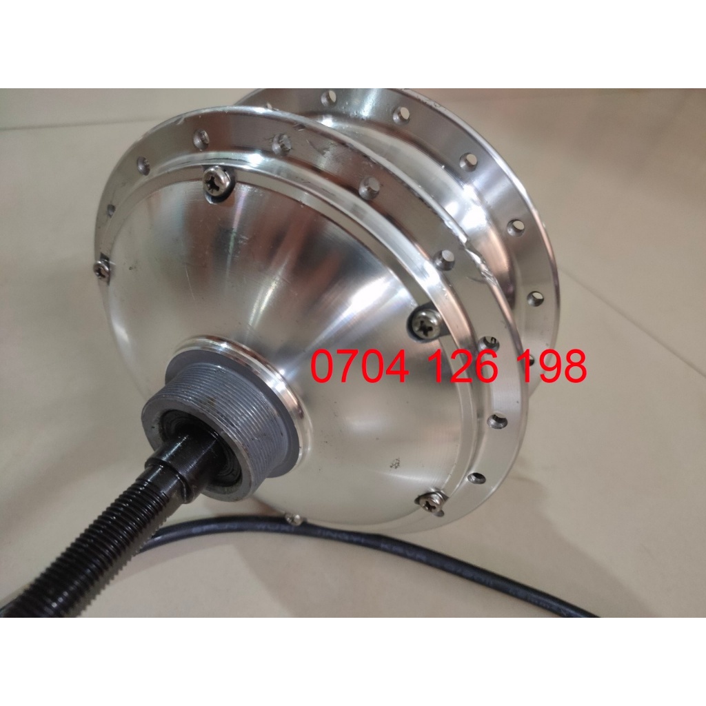 Chính hãng 8fun Bafang , Động cơ chế xe đạp thành xe điện, động cơ bánh sau, chạy được 36-48v
