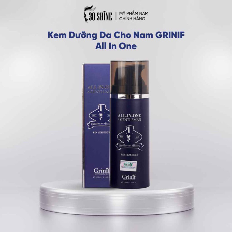 Sữa Dưỡng Da Grinif All In One 4 Gentleman cho nam 120ml