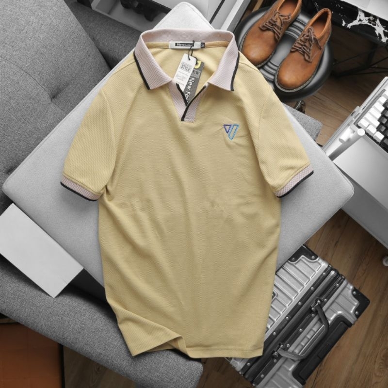 Thun cổ chữ V mẫu mới 4 màu