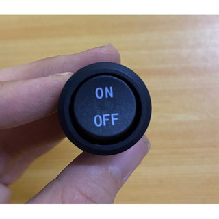 Công tắc on off hình tròn, công tắc bập bênh