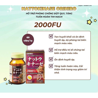 Viên uống chống đột quỵ Orihiro 60 viên