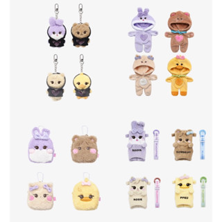 Bộ keyring- Plush doll - Face Back Pouch BlackPink