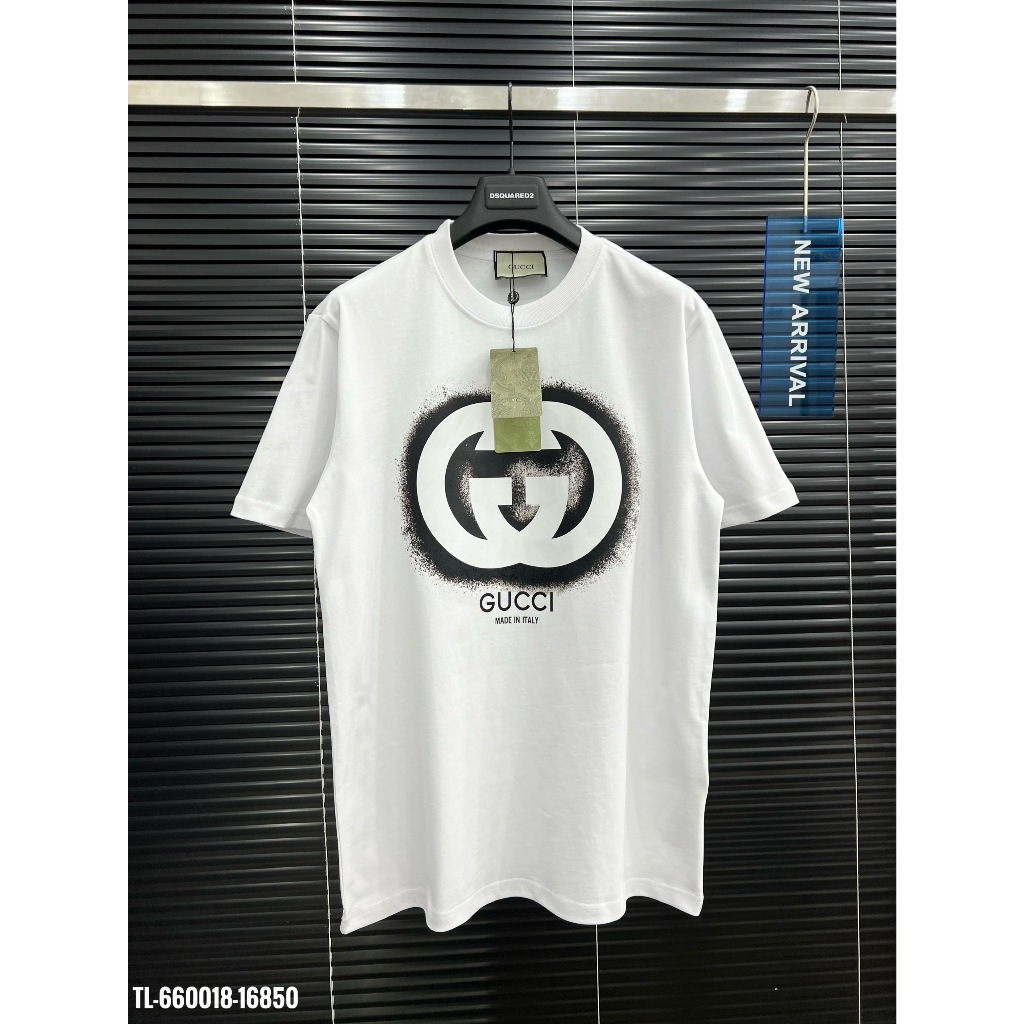 🔥Hot🔥Áo thun Gucci in logo thiết kế hot trend Nam nữ New 2024