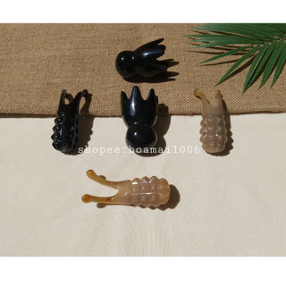 Dụng cụ massage ốc sên thân dứa, bạch tuộc bằng sừng bò, sừng trâu, dụng cụ diện chẩn mát xa sừng chấn huyệt, thư giãn