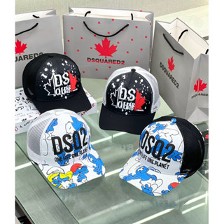 [ Ảnh thật kèm video tại shop ] Mũ lưỡi trai có lưới sau gáy DSQ siêu nét  phía sau ảnh