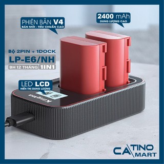 Bộ 2 pin và 1 sạc đôi kingma. bộ 2 pin và 1 sạc đôi kingma lp-e6nh 2400mah chính hãng kingma . bảo hành 12 tháng