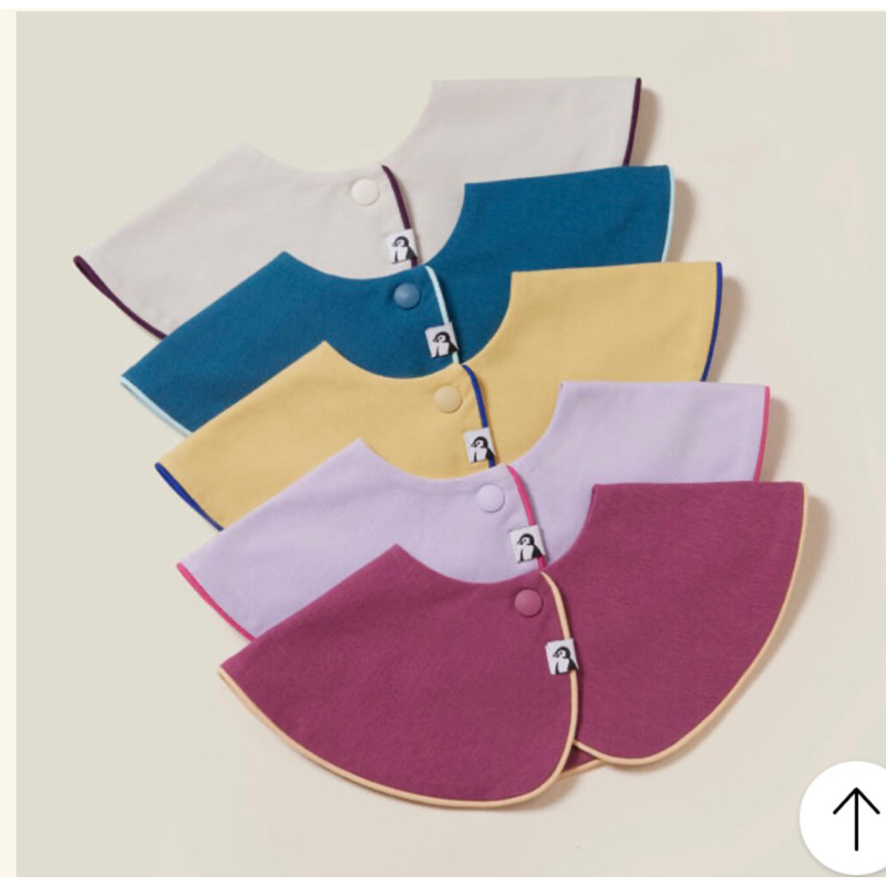 Yếm cổ tròn cotton konny xoay 360 độ cho bé trai bé gái từ 0-36 tháng