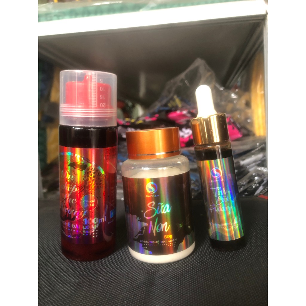 COMBO Bộ 3 Lọ câu cá Chép Sa Phạm Dụ Chép Sữa Non Tinh sữa Pudding