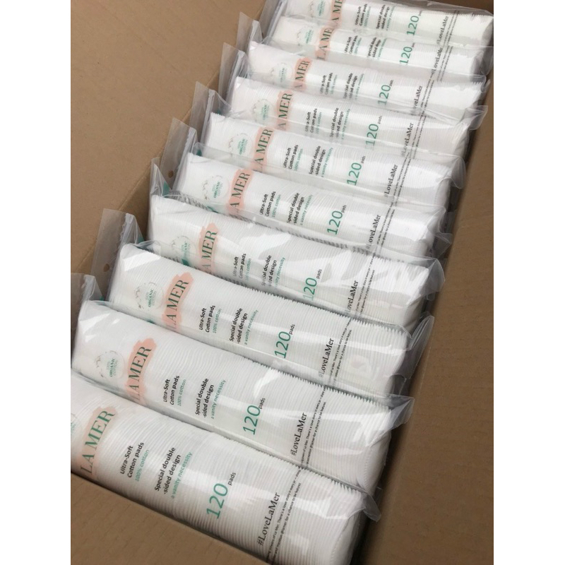 Bông tẩy trang Lamer 201 miếng và 120 miếng