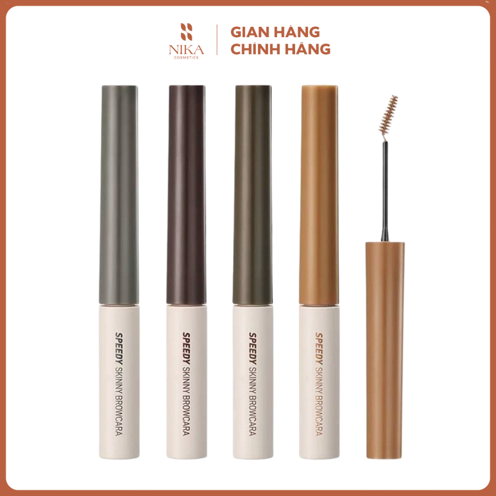 Mascara Lông Mày Peripera Speedy Skinny Browcara [Nika Cosmetics]