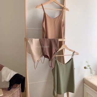 Áo 2 Dây Đũi Lụa Siêu Hot