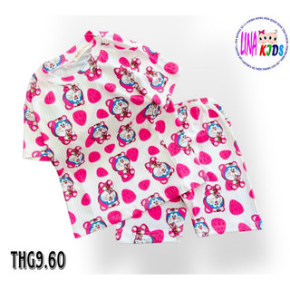 [Size 11-20kg]BỘ THUN GÂN TĂM BÉ GÁI