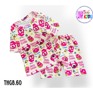 [Size 11-20kg]BỘ THUN GÂN TĂM BÉ GÁI