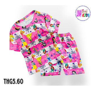 [Size 11-20kg]BỘ THUN GÂN TĂM BÉ GÁI