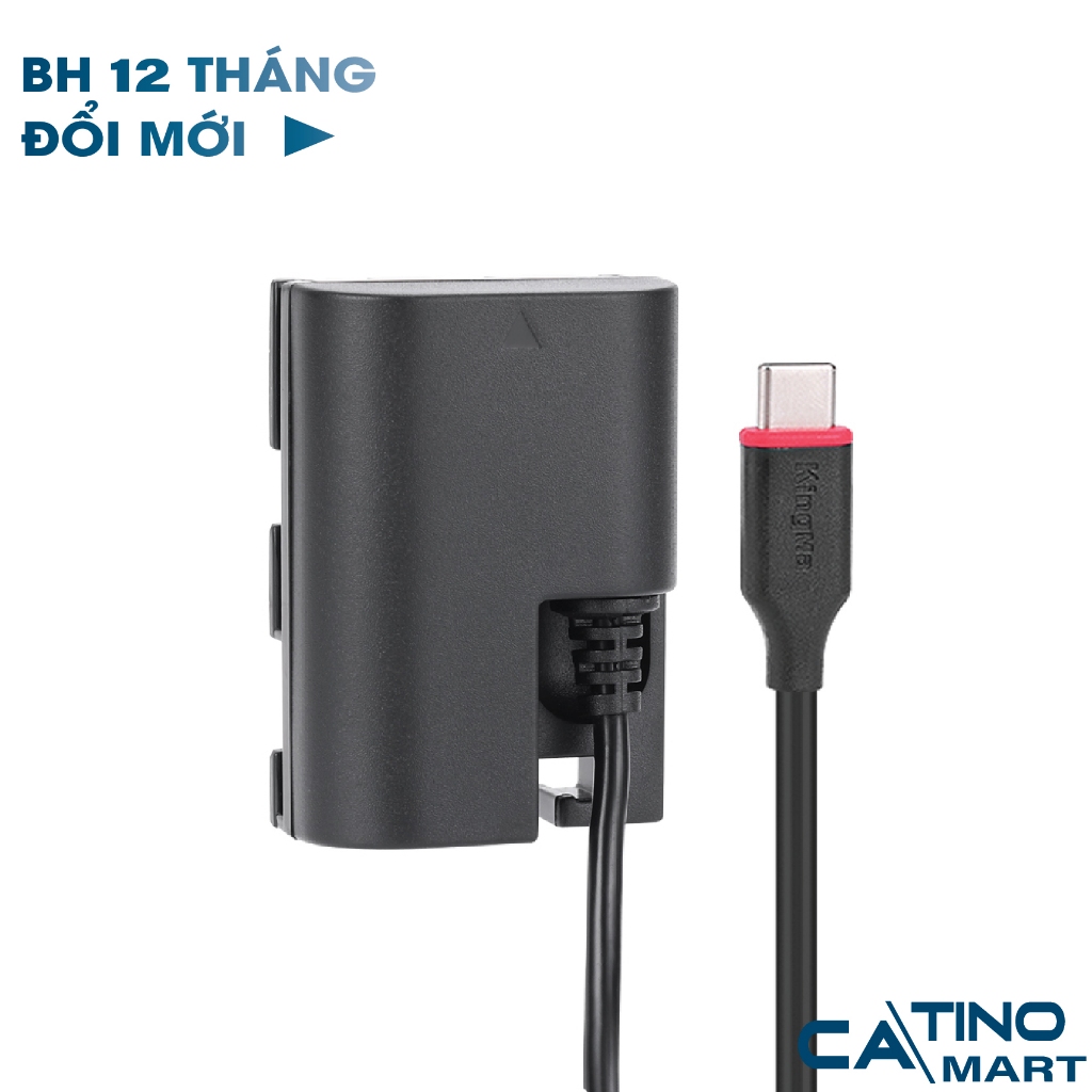 Pin Ảo/ Giả Pin/ Dummy Kingma Cho Canon LP-E6   . BH 12 Tháng