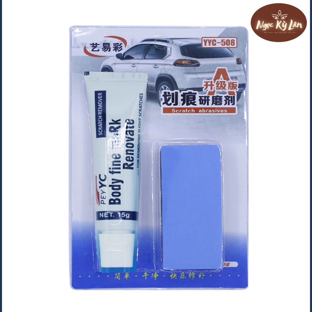 Bộ Sáp Tẩy Xóa Vết Trầy Xước Ô Tô Dặm Màu Sửa Chữa Lớp Sơn Cho Xe Hơi