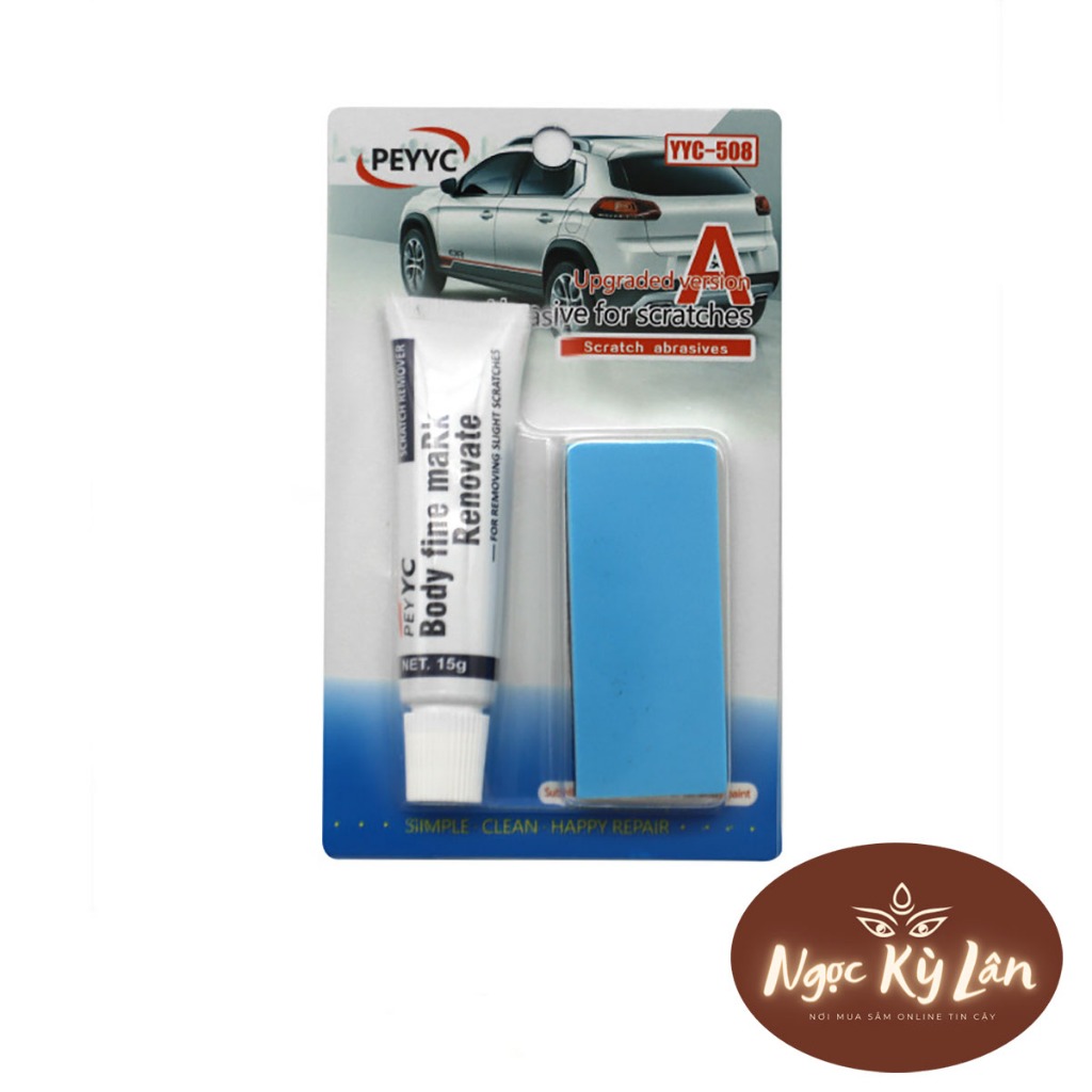 Bộ Sáp Tẩy Xóa Vết Trầy Xước Ô Tô Dặm Màu Sửa Chữa Lớp Sơn Cho Xe Hơi