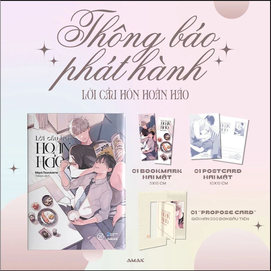 Sách - Lời Cầu Hôn Hoàn Hảo - Amak
