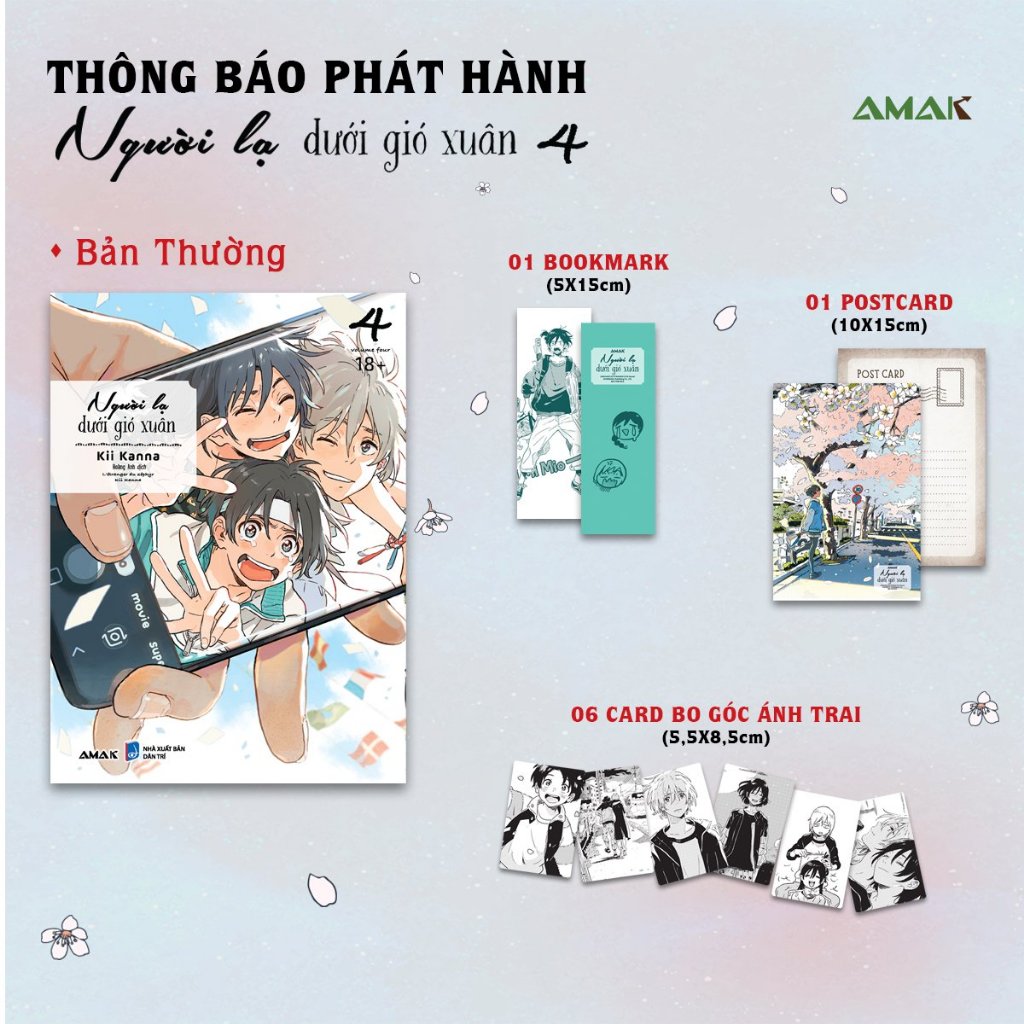Sách - Người Lạ Dưới Gió Xuân - Tập 4  - Amak