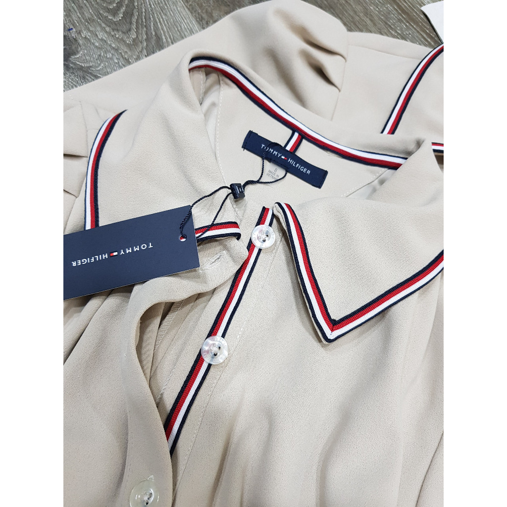 Đầm váy xòe midi TOmy chất đẹp co giãn nhiều màu, tôn dáng