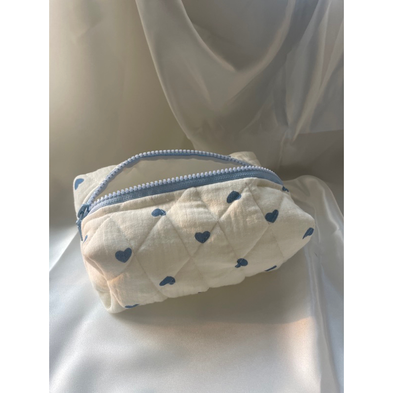 Pouch Muslin tim Blue