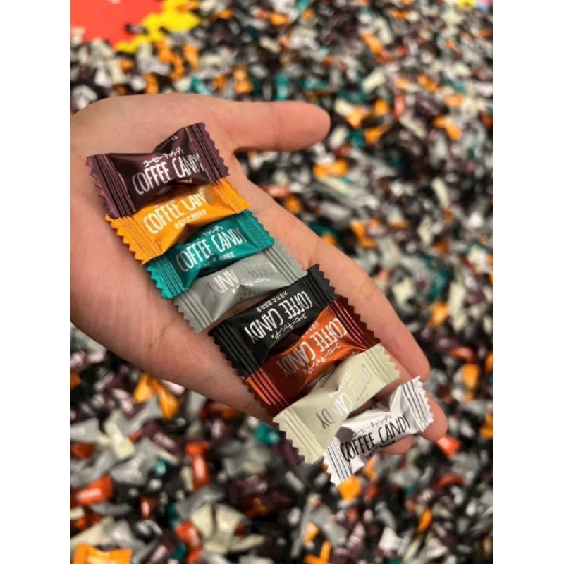 HOT 100g kẹo cà phê mix vị siêu ngon- kẹo Coffee không đường hot hit