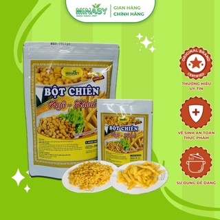 Bột chiên ngô khoai giòn xốp thơm Minasy 500g đầy đủ gia vị