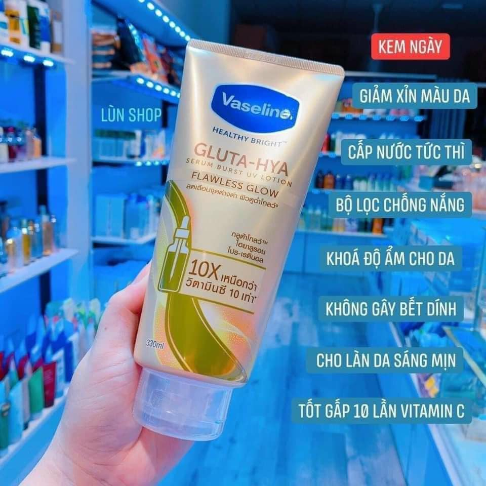 Sữa Dưỡng thể Va.se.li.ne 10x vàng