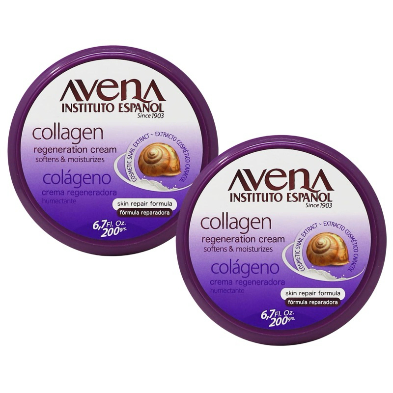 Kem Ốc Sên dưỡng da Collagen AVENA 200ml - Tây Ban Nha