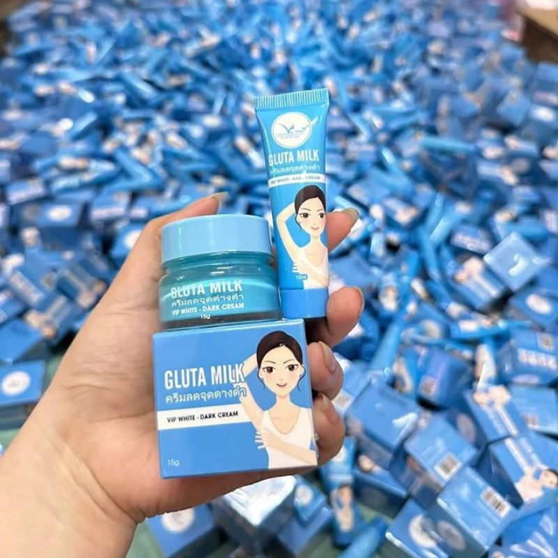 Gluta Milk kem giảm thâm nách hàng CHÍNH HÃNG Thái Lan  ,__ Hộp 15g mua 1 Tặng 1