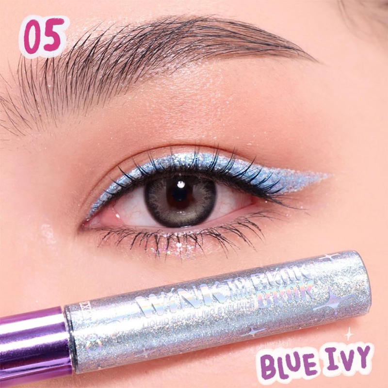 Nhũ kẻ mắt đầu cọ mảnh Winky Blinky Liquid Sparkling Eyeliner