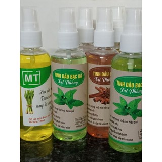 Combo 2 Chai xịt thơm Bạc Hà. - Chai 100ml )