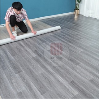 Thảm simili lót sàn vân gỗ nhám pvc chống thấm, thảm nhựa trải sàn dày 0.5mm giá rẻ dán phòng ngủ