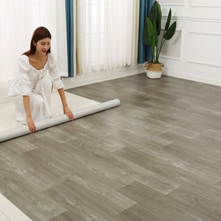 Thảm simili trải sàn phòng ngủ, thảm nhựa trải sàn giả gỗ nền nhựa pvc nhám giá rẻ dày 0.5mm