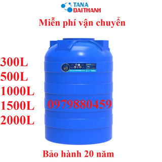 Bồn nhựa Đại Thành Gold đứng, nhựa nguyên sinh, an toàn cho thực phẩm, bảo hành 20 năm chính hãng